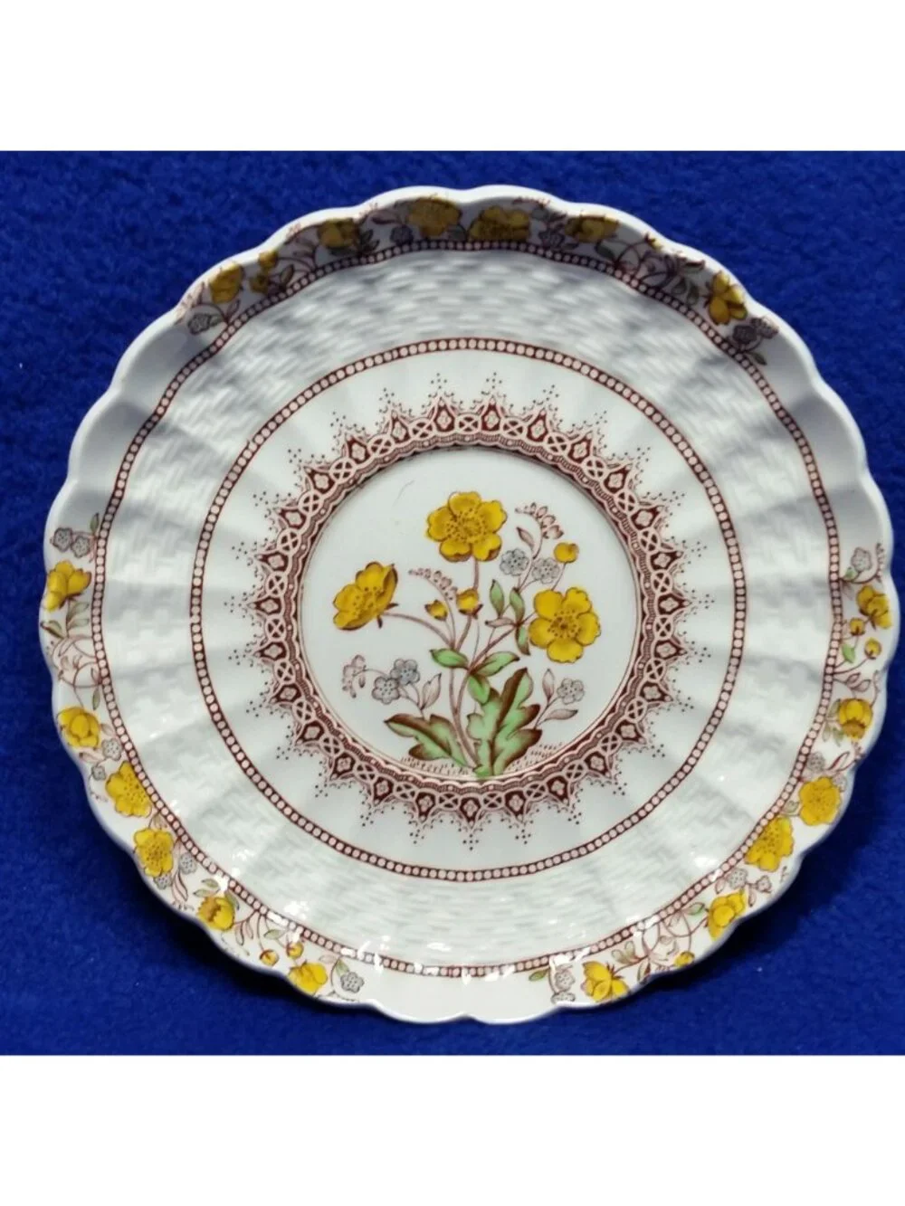 Spode very stamp blue